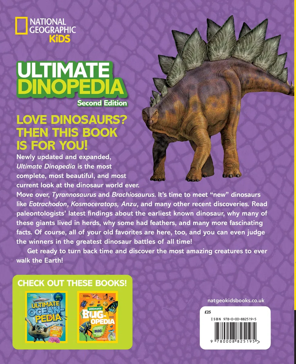 Ultimate Dino-pedia: The fact-packed dinosaur encyclopedia (National Geographic Kids)