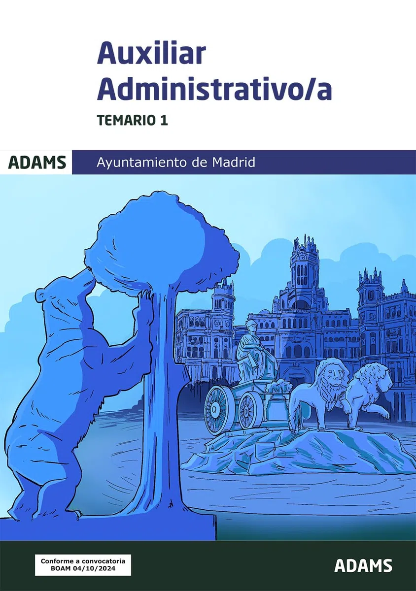 Temario 1 Auxiliares Administrativos del Ayuntamiento de Madrid (Temarios 1 y 2 Auxiliares Administrativos del Ayuntamiento de Madrid (OC))