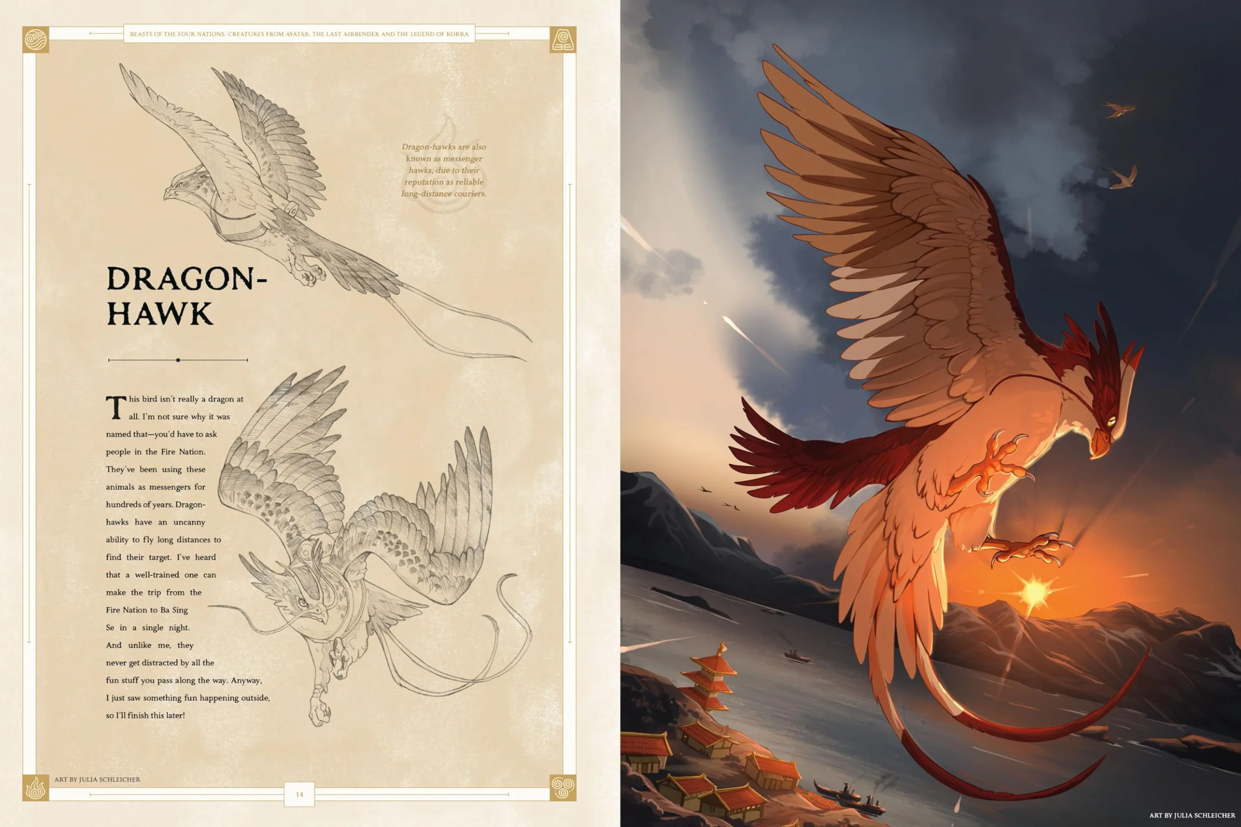 Beasts of the Four Nations: Creatures from Avatar: The Last Airbender and The Legend of Korra
