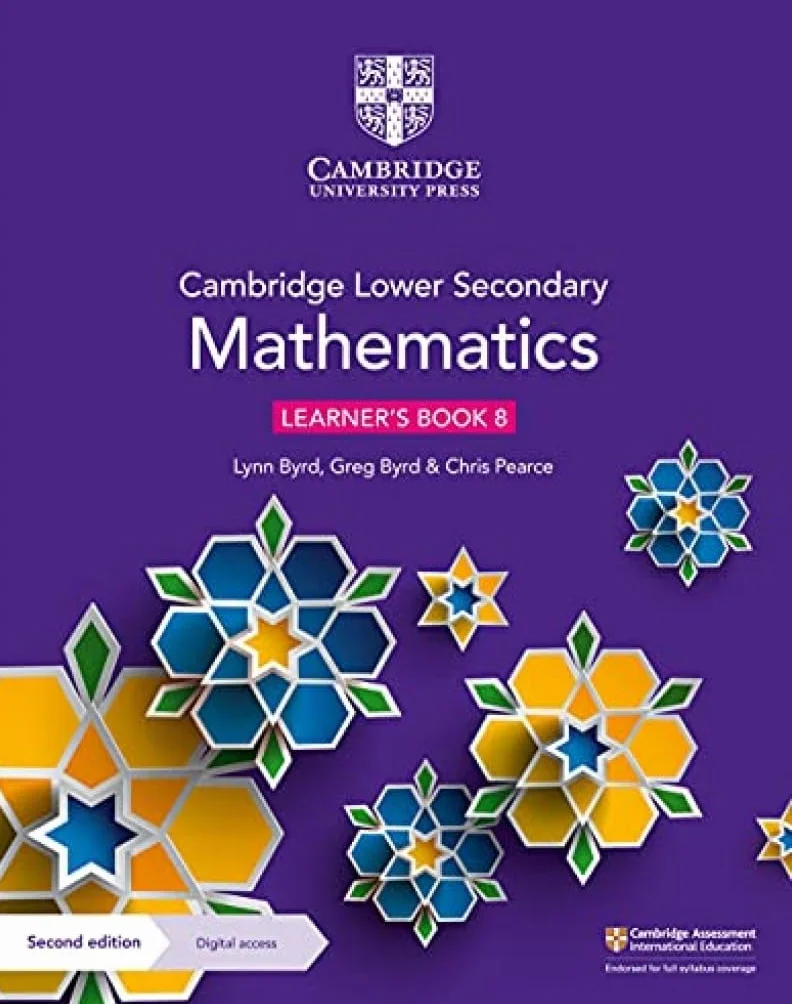 Cambridge lower secondary mathematics. Stages 7-9. Learner's book 8. Per le Scuole superiori. Con e-book. Con espansione online