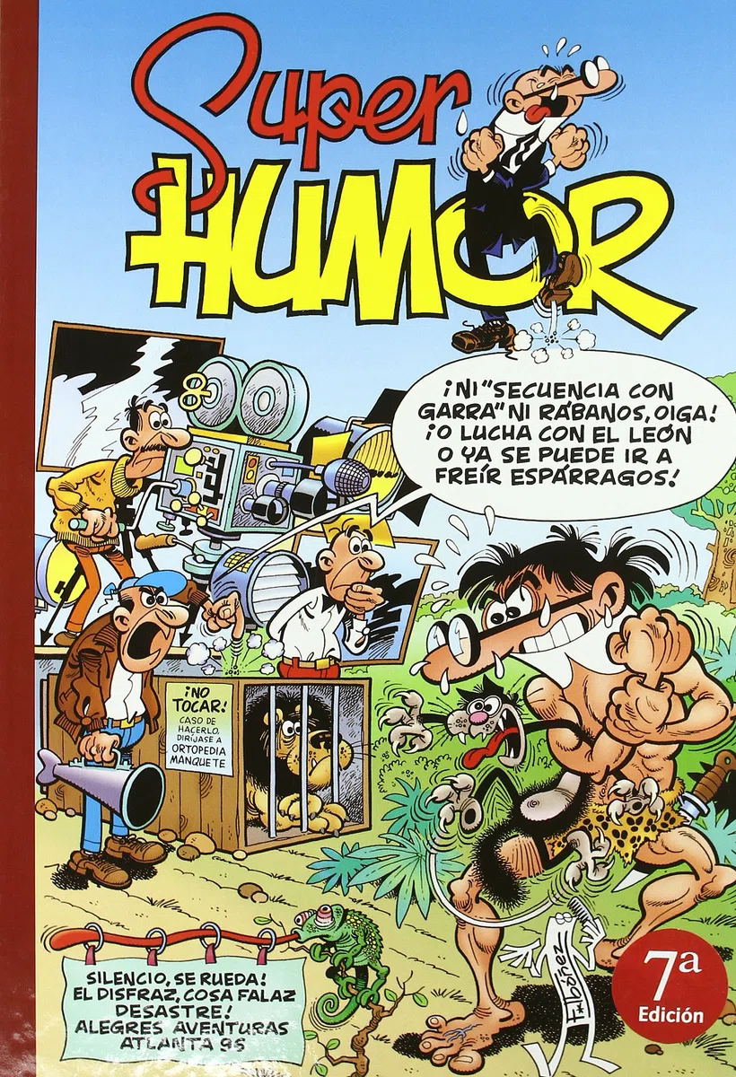 ¡Silencio, se rueda! | El disfraz, cosa falaz | Desastre | Alegres aventuras | Atlanta 96 (Súper Humor Mortadelo 27)