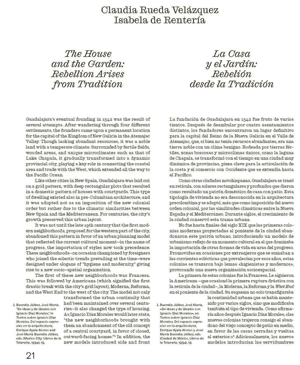 The Houses of Guadalajara: Ghosts of Modernity / Ghosts of the Past
