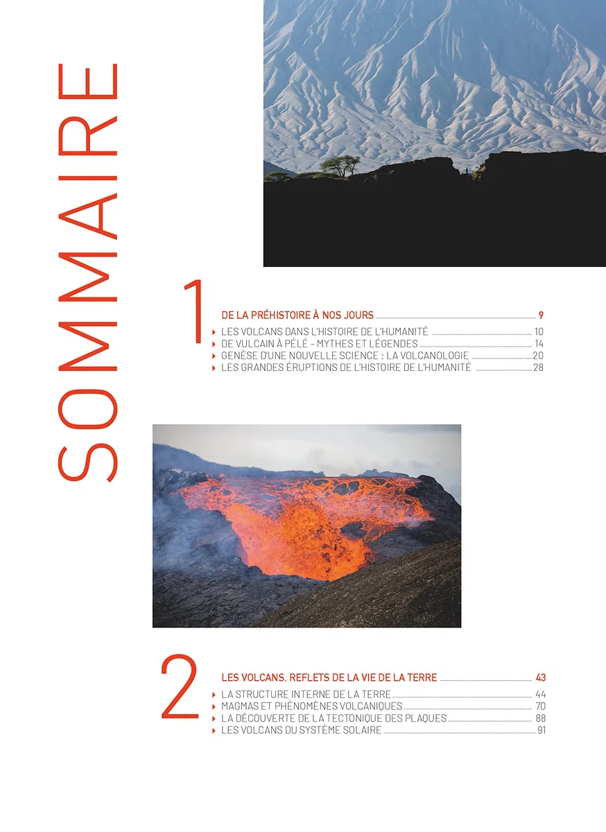 Le grand atlas des volcans: Les feux de la Terre