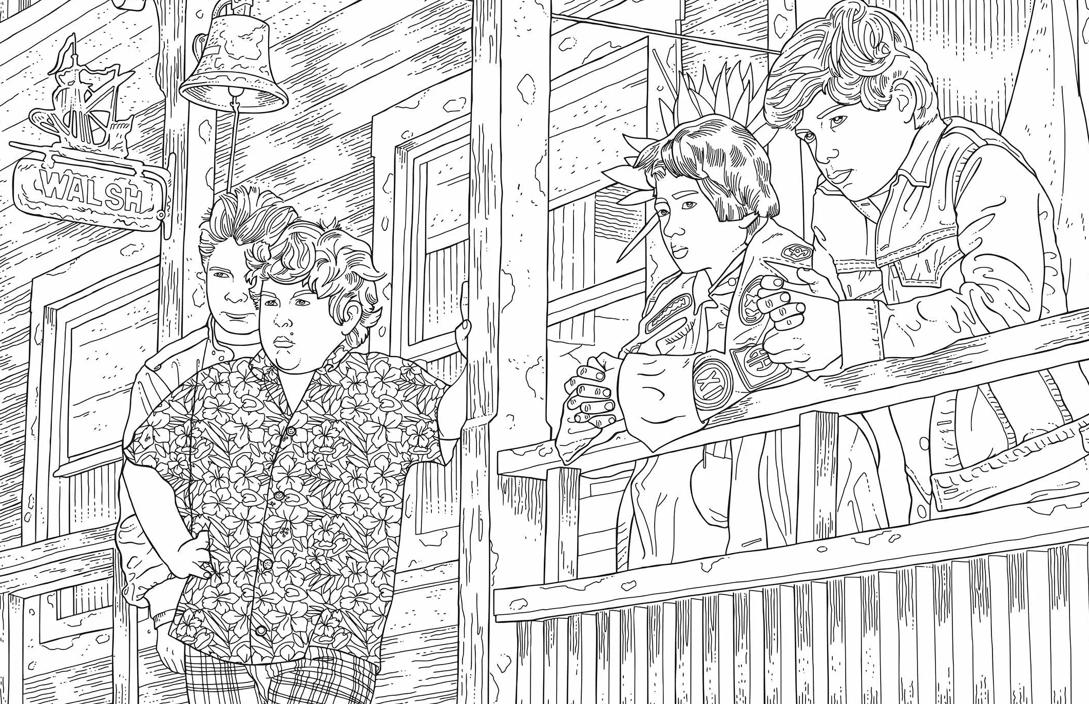 The Goonies: The Official Coloring Book
