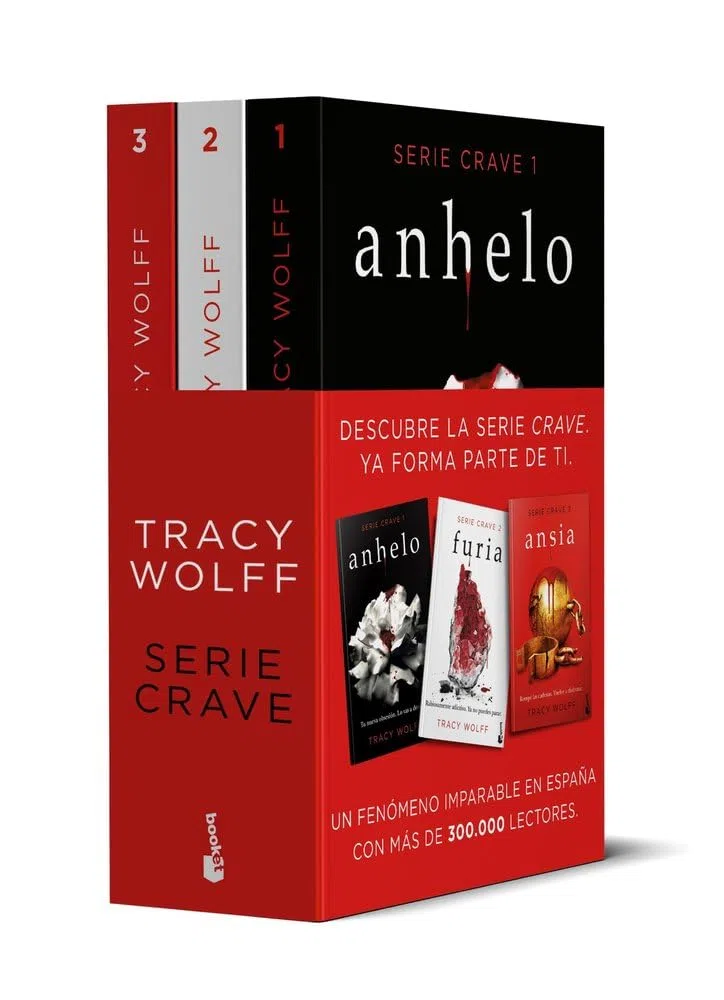 Pack Crave: Incluye los títulos Anhelo, Furia y Ansia: 4 (Bestseller)