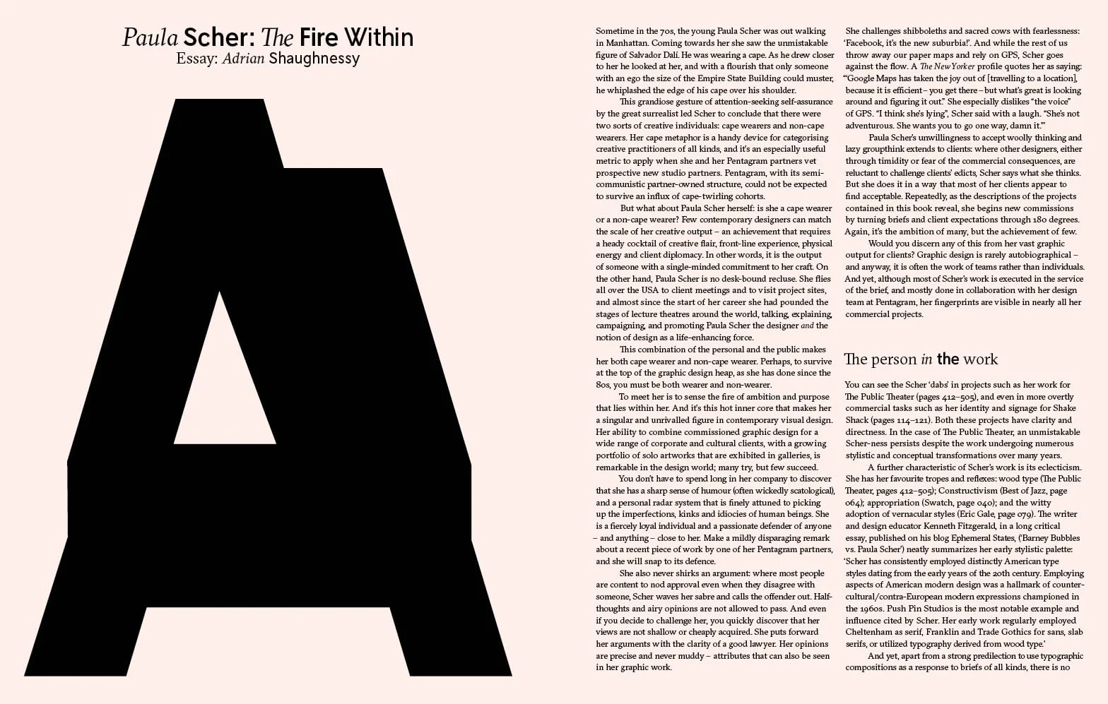 Paula Scher: Works