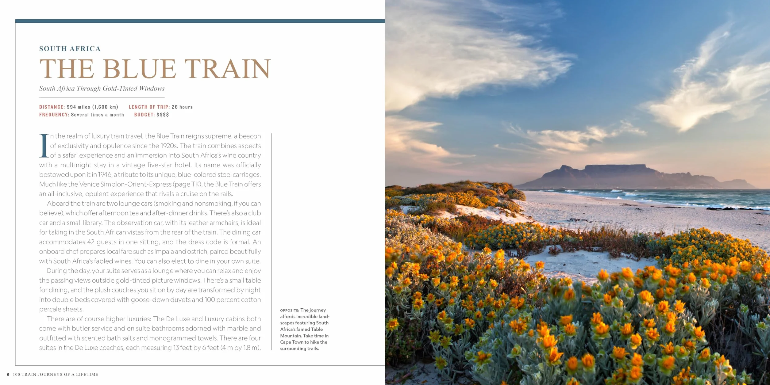 100 Train Journeys of a Lifetime: The World's Ultimate Rides (100 of a Lifetime)