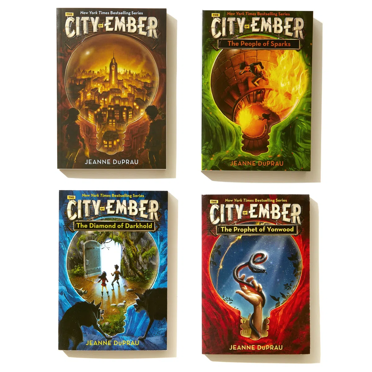 The City of Ember Complete Boxed Set: The City of Ember; The People of Sparks; The Diamond of Darkhold; The Prophet of Yonwood