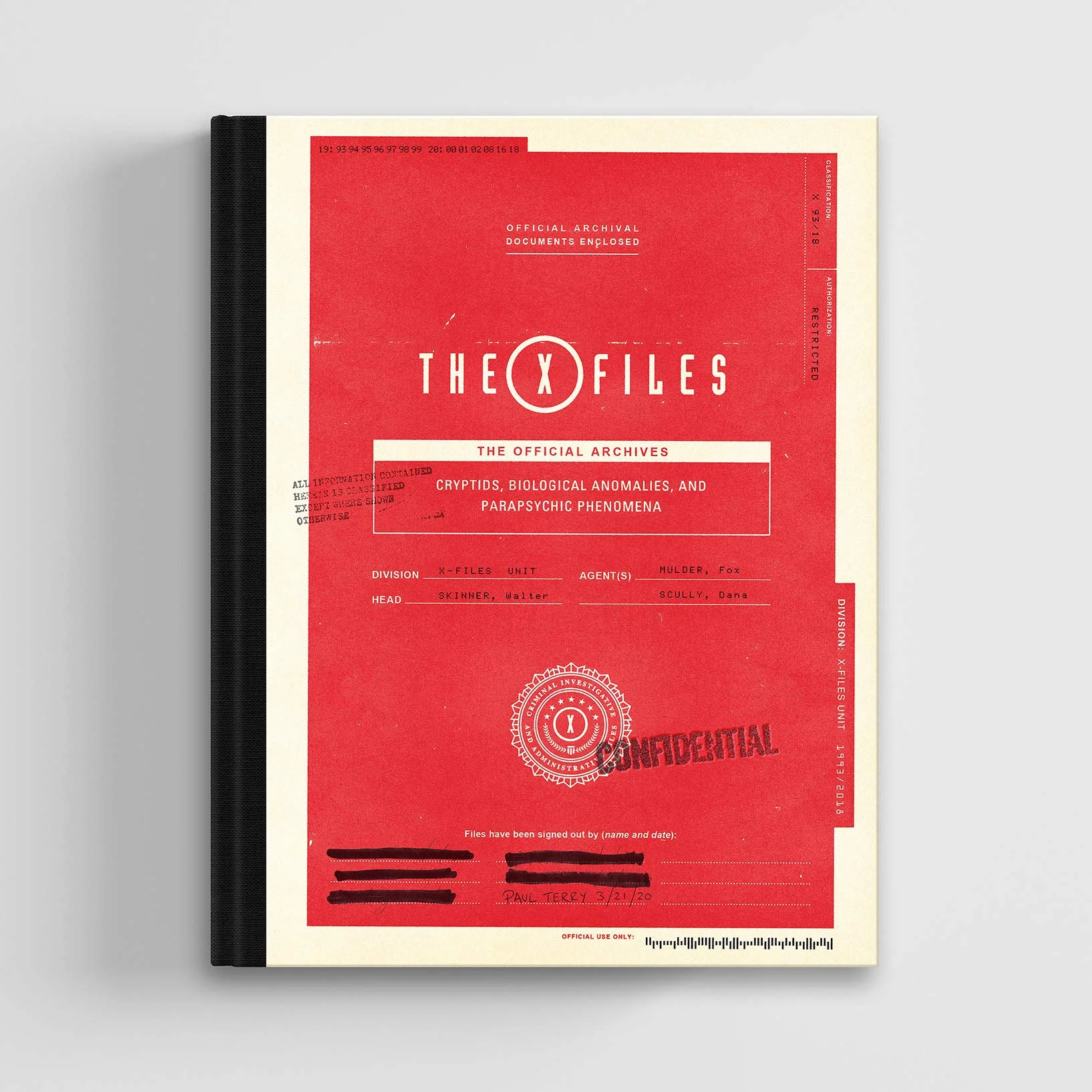 The X-files. The Official Archives. Cryptids Biol: Cryptids, Biological Anomalies, and Parapsychic Phenomena