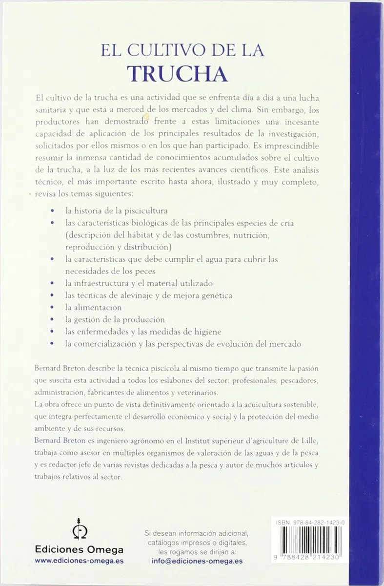 EL CULTIVO DE LA TRUCHA (TECNOLOGÍA-ACUICULTURA)