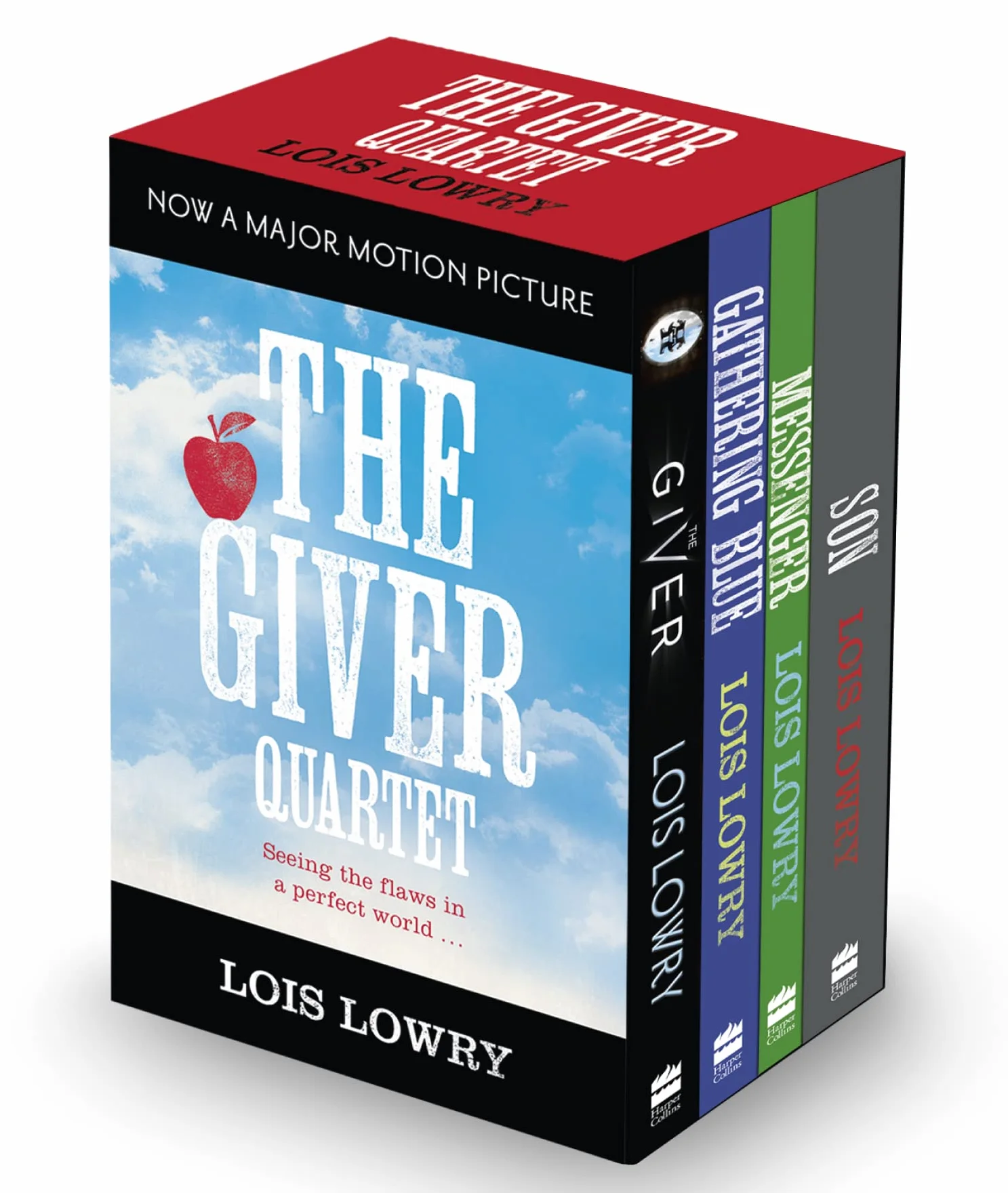 The Giver Boxed Set: The Giver, Gathering Blue, Messenger, Son: The classic science-fiction fantasy adventure series for kids (The Giver Quartet)