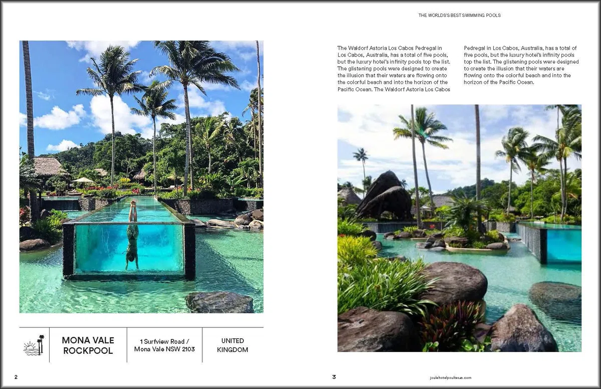 Swimming Pools /anglais: The World's Best