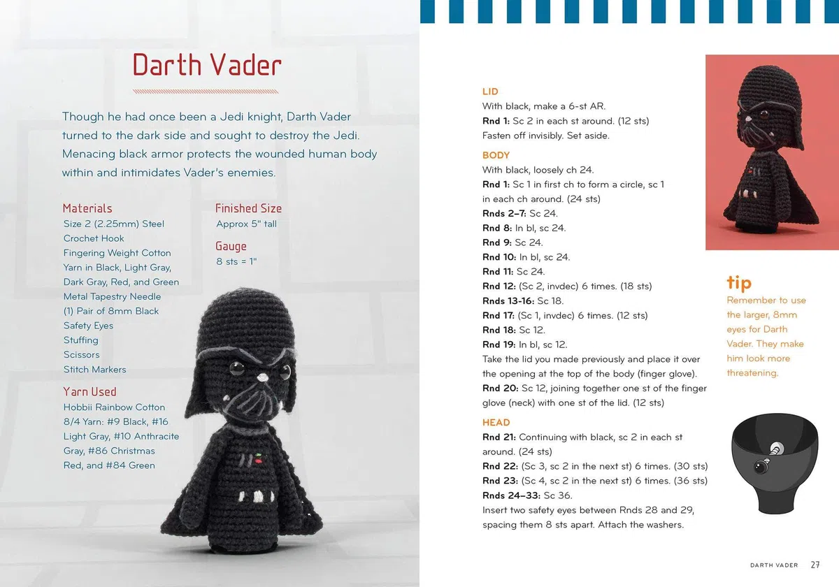 Star Wars Crochet Finger Puppets (Crochet Kits)