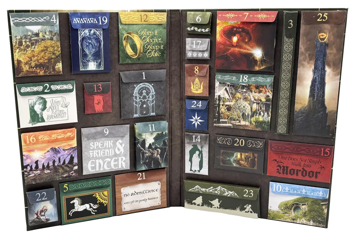 The Lord of the Rings: The Official Advent Calendar: 25 Days of Surprises