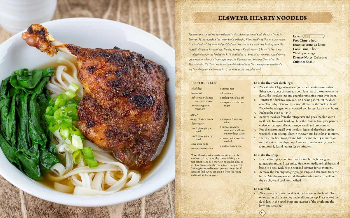 The Elder Scrolls: The Official Cookbook Vol. 2: Tastes and Tales from Tamriel