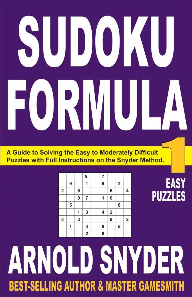 Sudoku Formula 1: Easy Puzzles