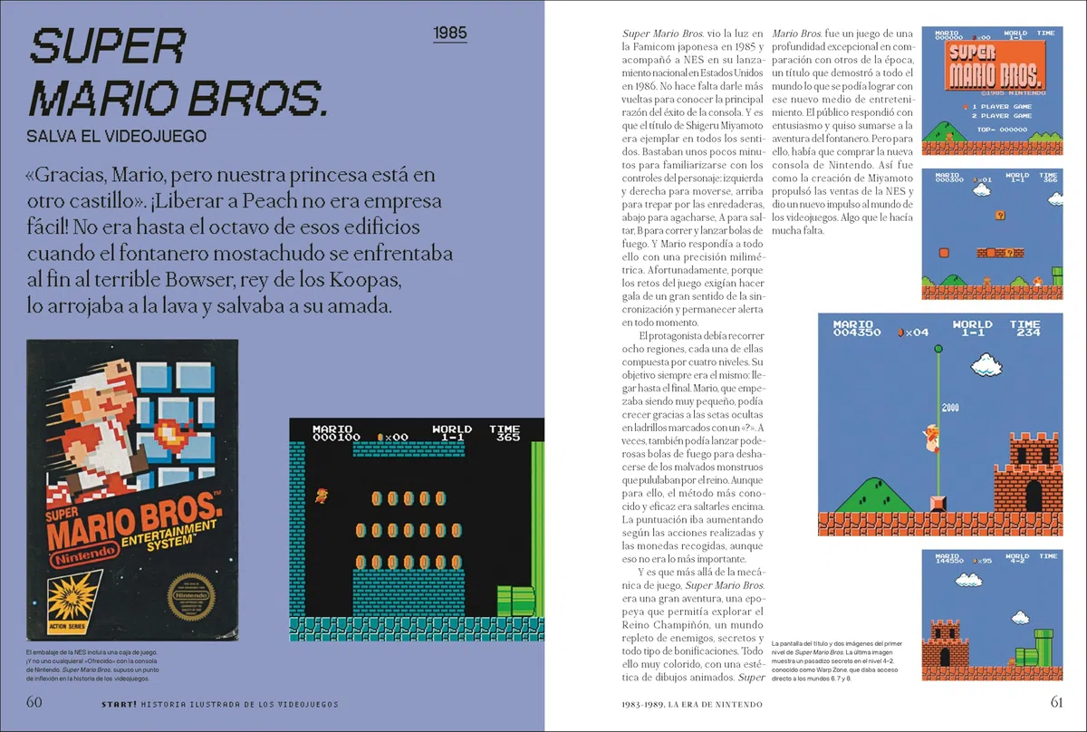 Start! Historia ilustrada de los videojuegos (Enciclopedia visual)
