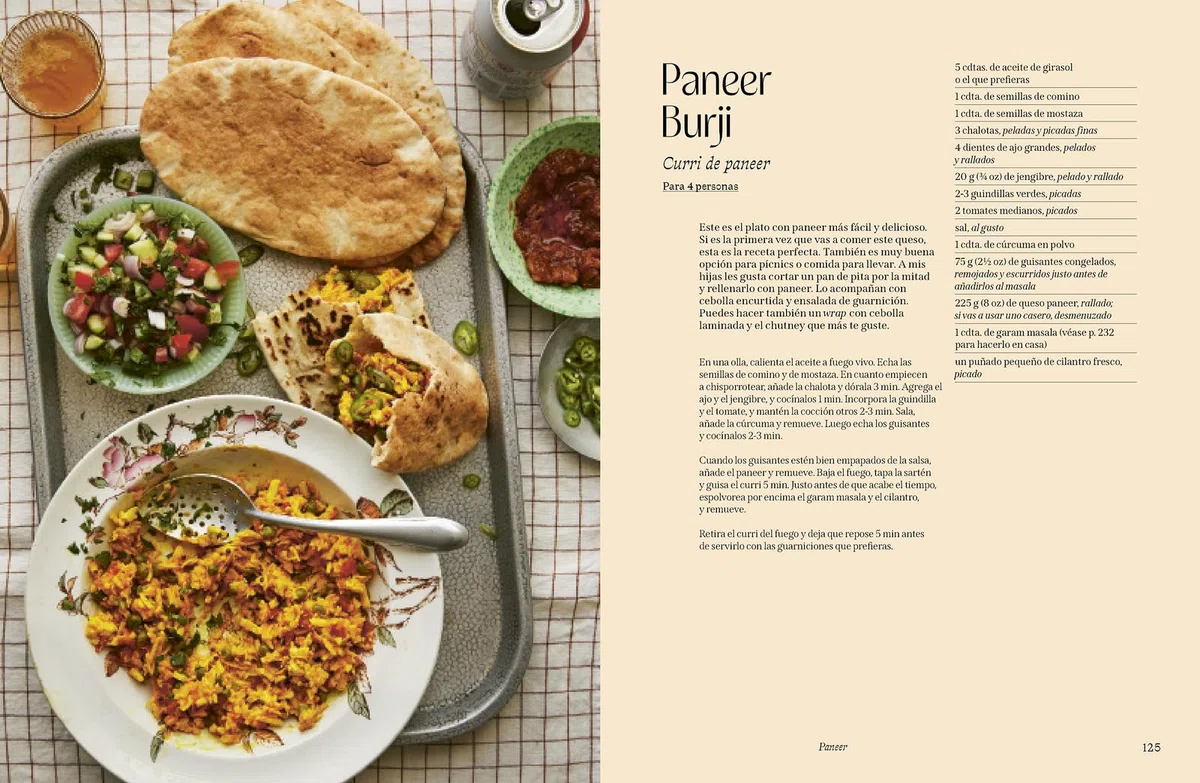 Cocina casera india: 70 recetas para cocinar en casa como en la India (COCINAS DEL MUNDO)