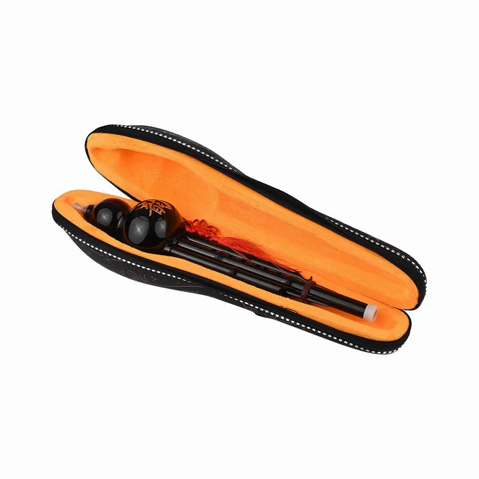 instrumento musical， Instrumento musical tradicional chino Flauta for principiantes con nudo Estuche y transporte for