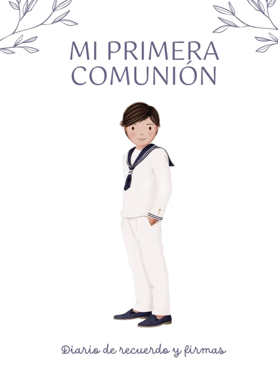 Libro de Firmas y Recuerdos de Comunión para Niños – Un Recuerdo Especial para el Gran Día: Diseñado para niños, perfecto para conservar los recuerdos de la primera comunión con cariño y alegría