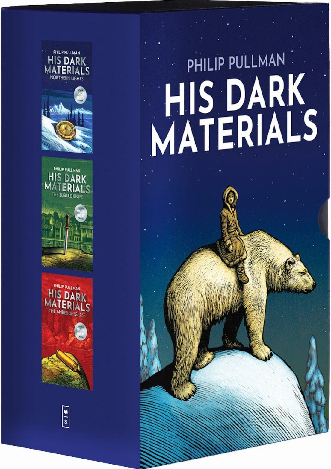 His Dark Materials trilogy slipcase: Northern Lights, Subtle Knife & Amber Spyglass