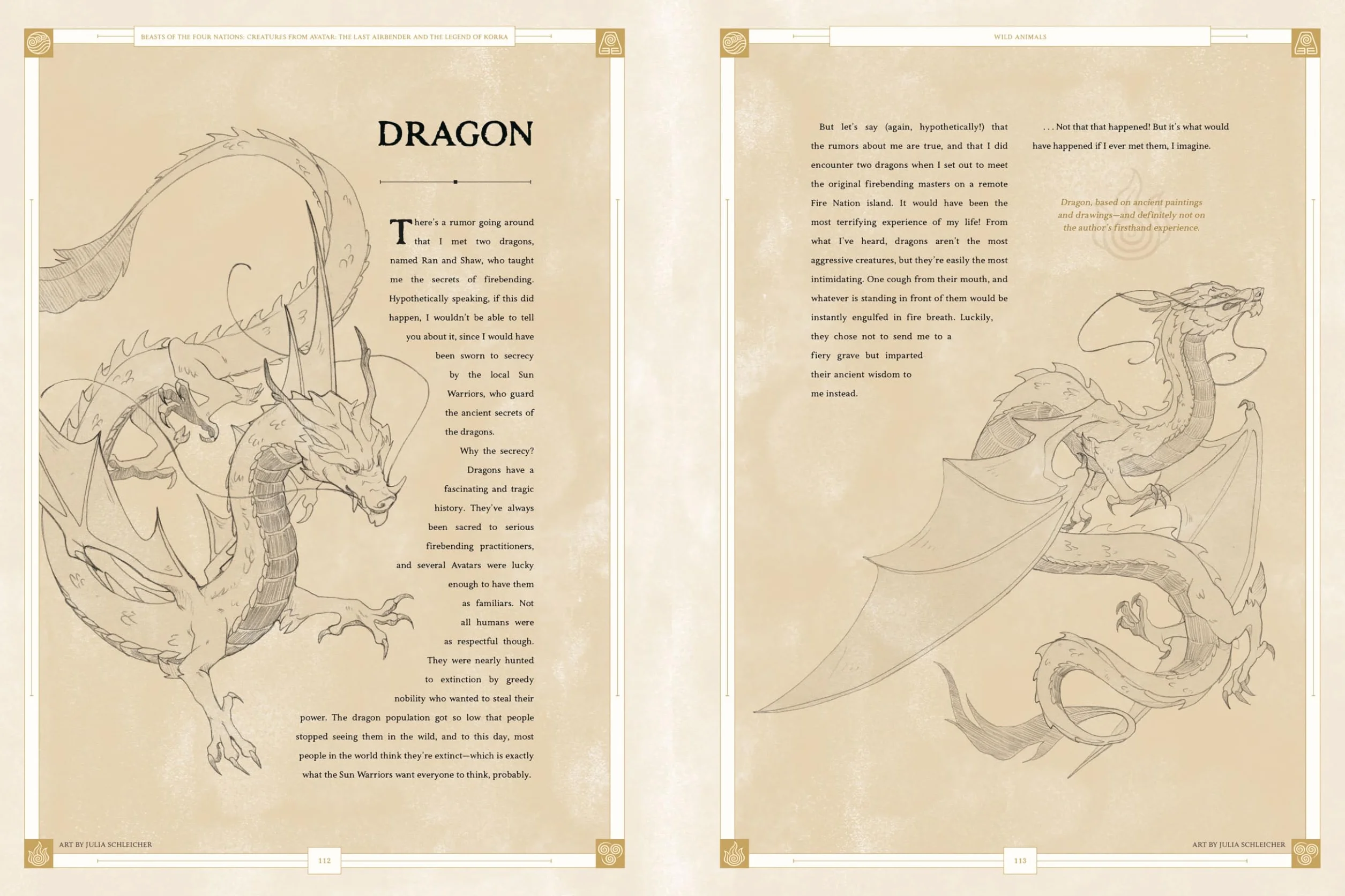 Beasts of the Four Nations: Creatures from Avatar: The Last Airbender and The Legend of Korra