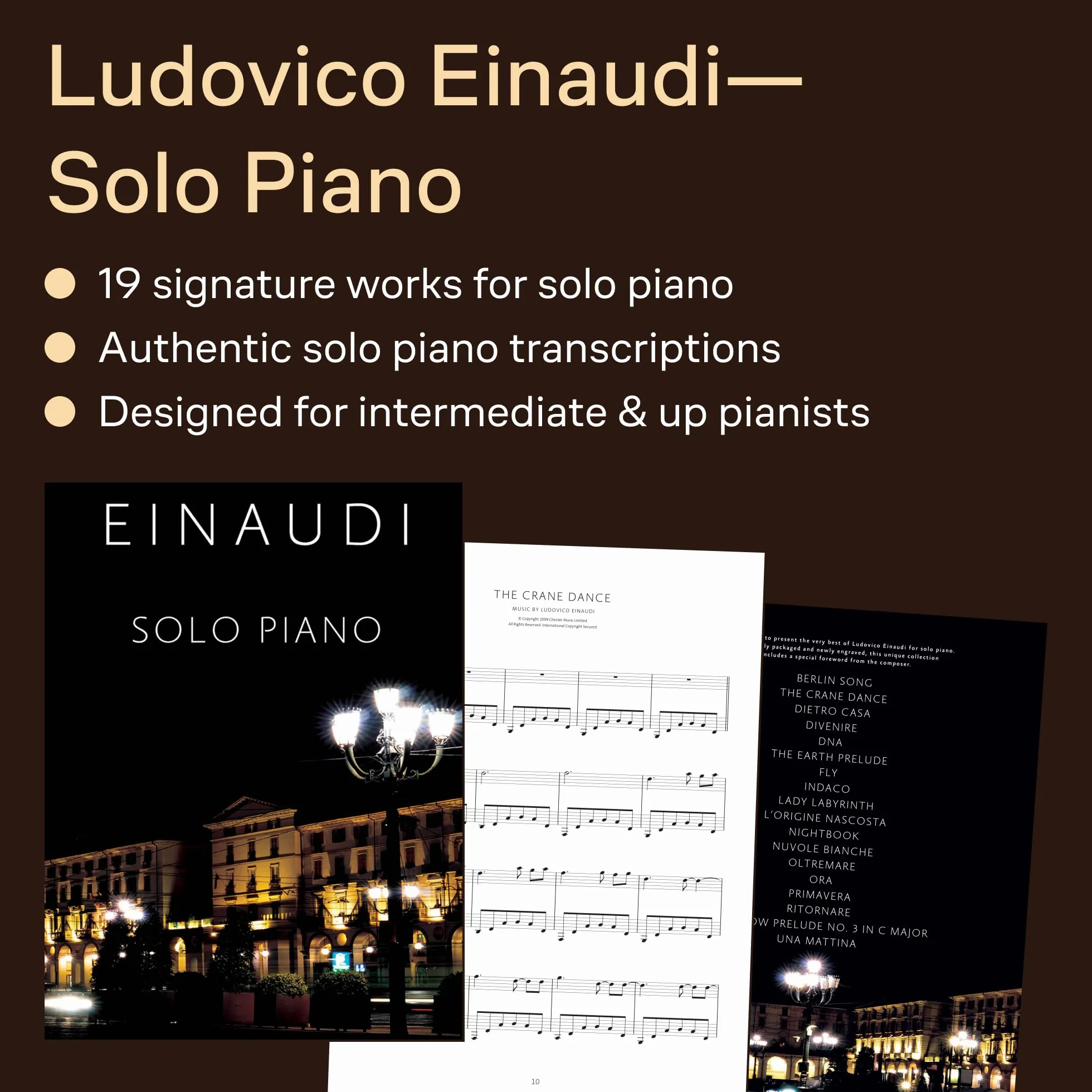 Ludovico einaudi : solo piano - slipcase edition