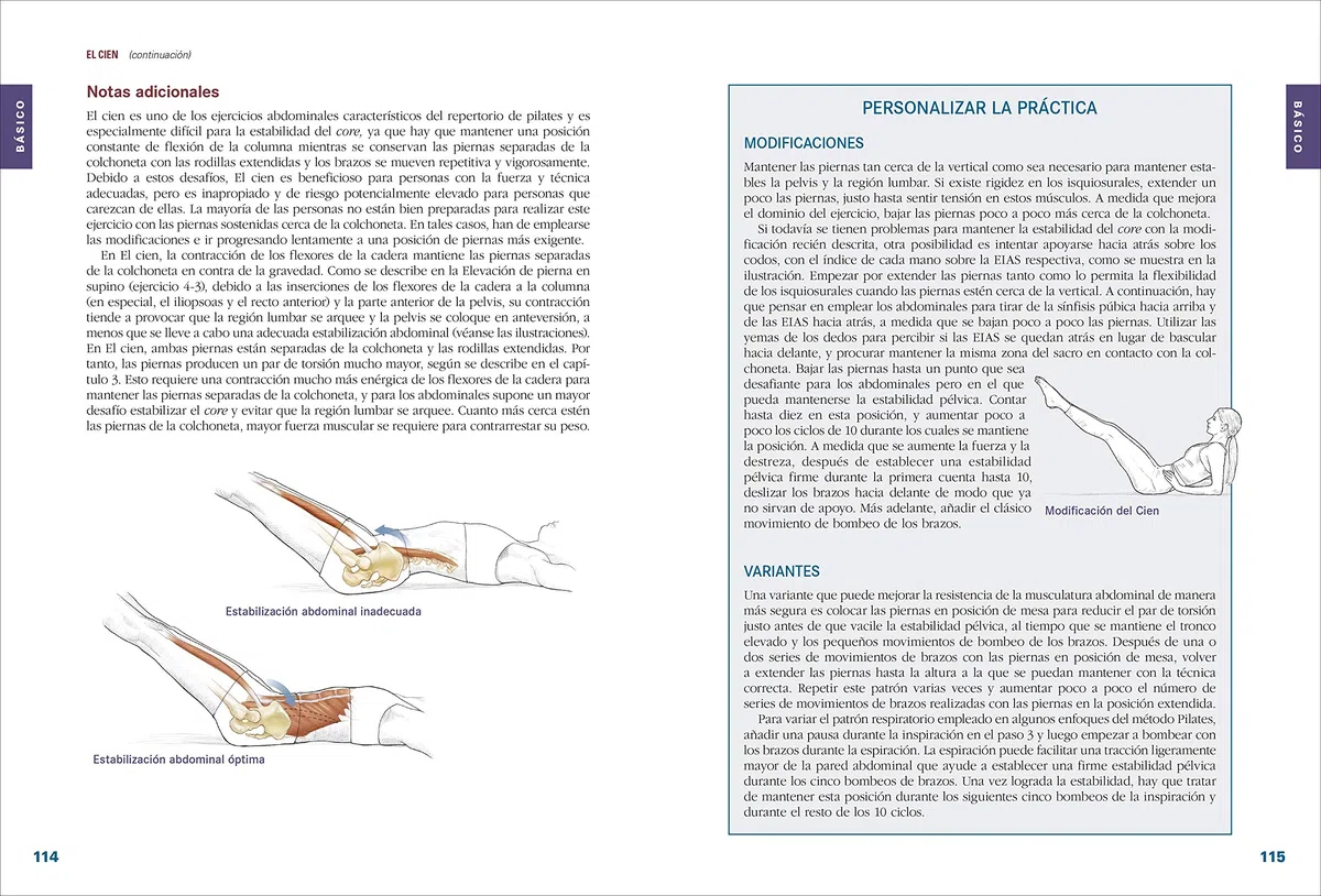 Anatomía del Pilates - Nueva edición ampliada y actualizada: Guía ilustrada para mejorar la estabilidad de core y mejorar el equilibrio (SIN COLECCION)