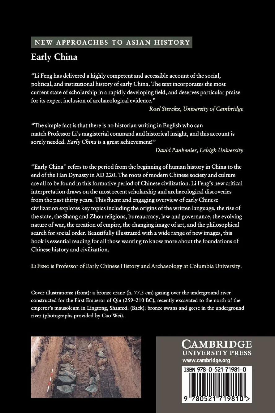 Early China: A Social And Cultural History (New Approaches to Asian History)