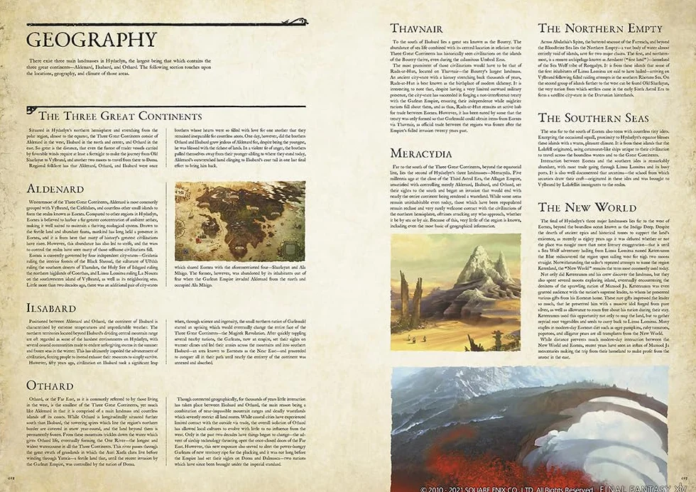 Encyclopaedia Eorzea ~The World of Final Fantasy XIV~ Volume I: 1