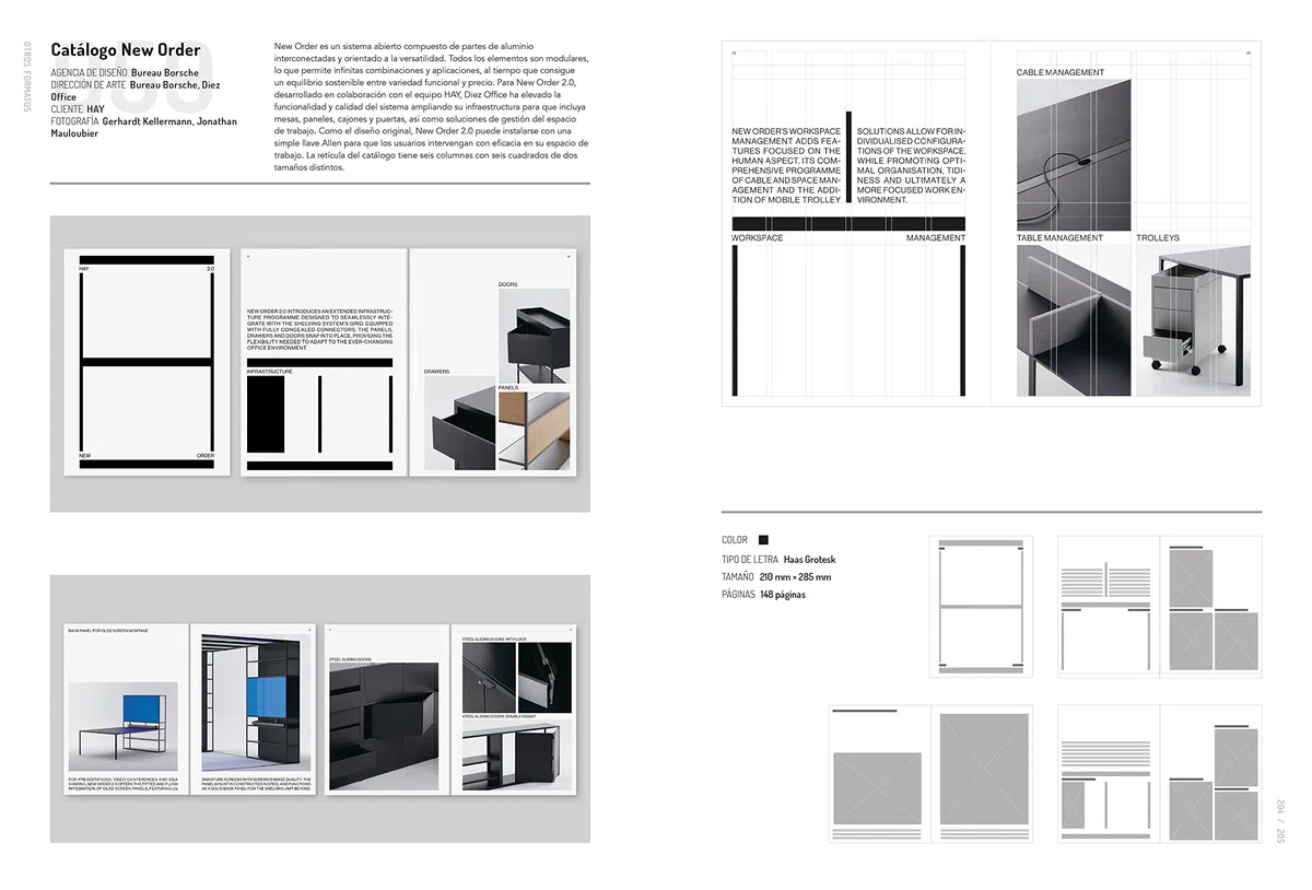 Nuevo diseño editorial. Libros, revistas, y otros formatos