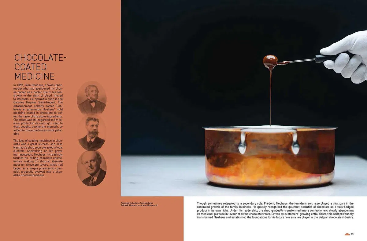 NEUHAUS Inventor of the Belgian praline /anglais