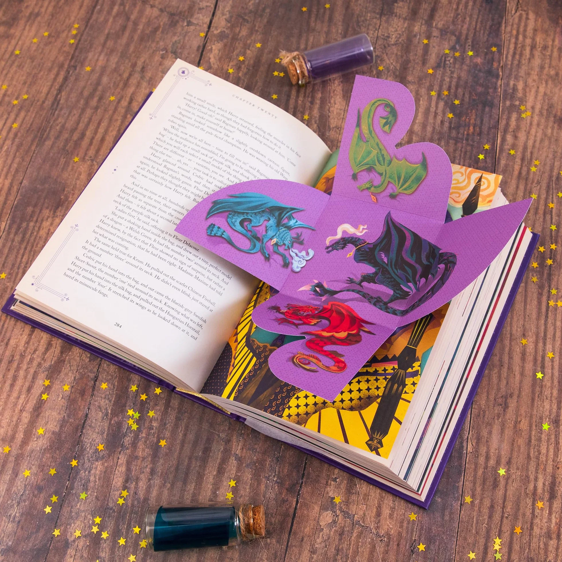 Harry Potter and the Goblet of Fire: A sumptuously illustrated gift book with magical interactive surprises (Interactive Illustrated Edition)