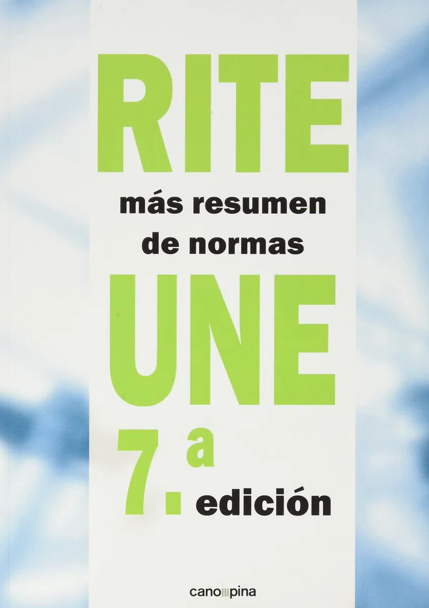 RITE + resumen de normas UNE 7.ª edición (SIN COLECCION)