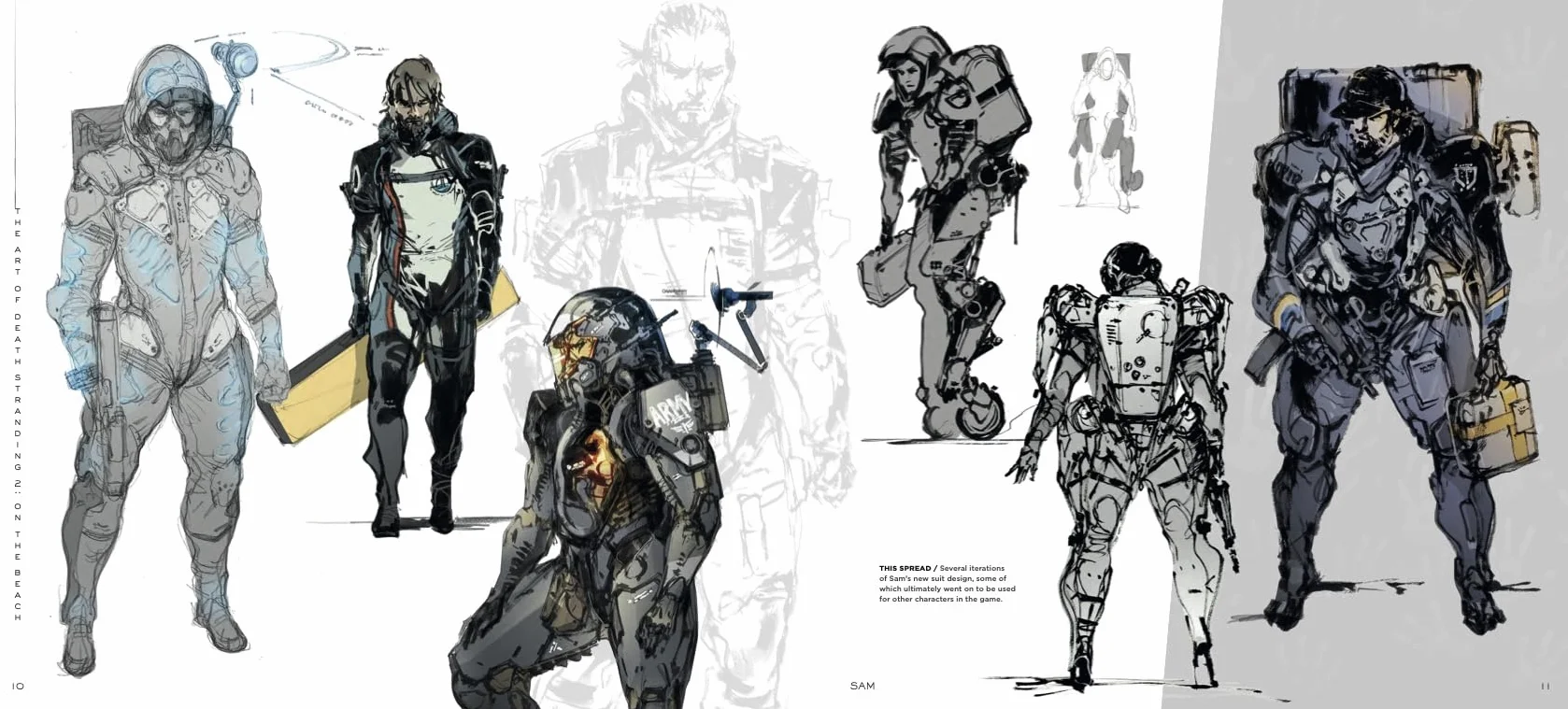 ART OF DEATH STRANDING 2 ON BEACH