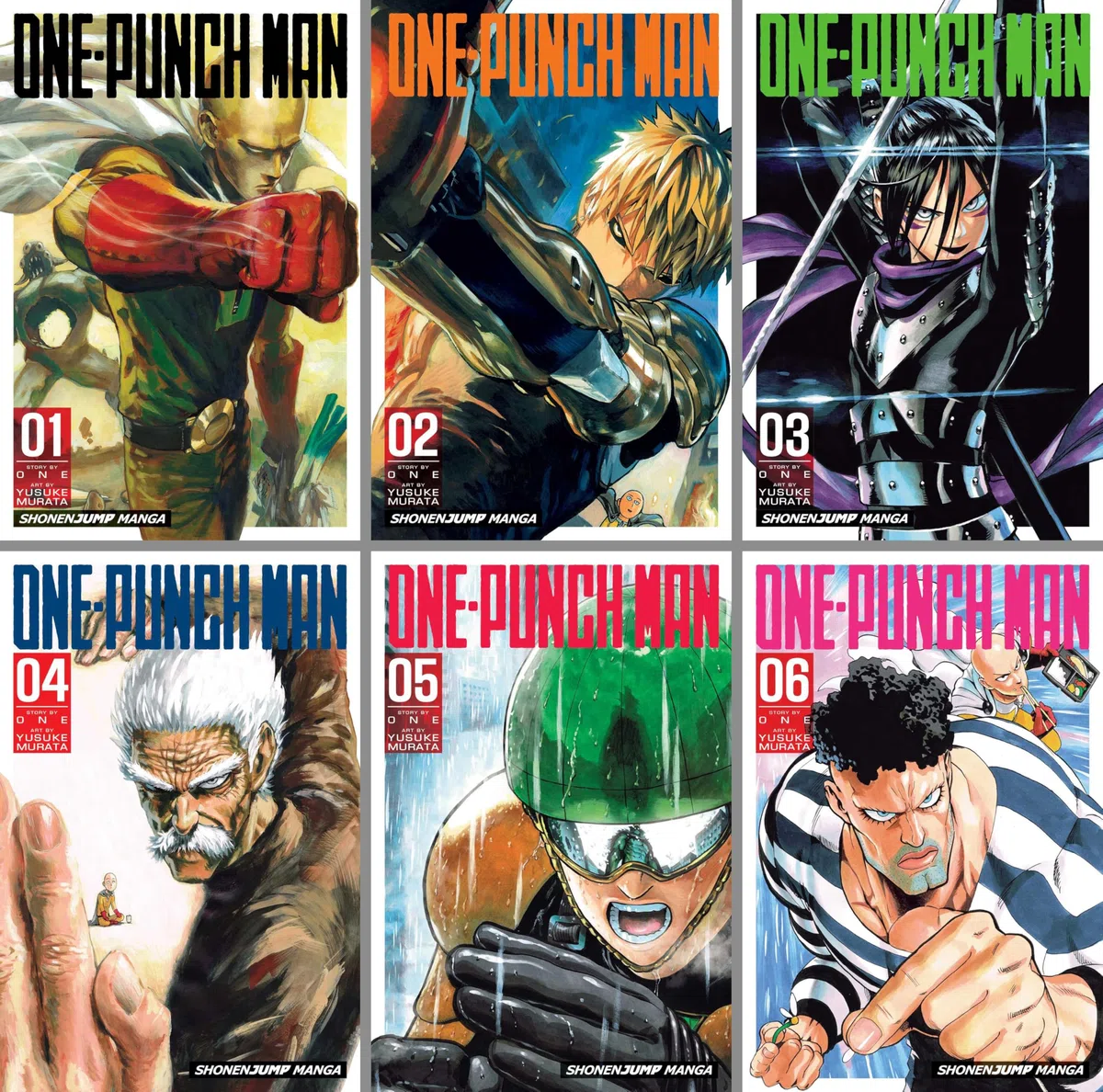One-Punch Man Series (Vol. 1-32) Manga Set, by ONE (32 Books)