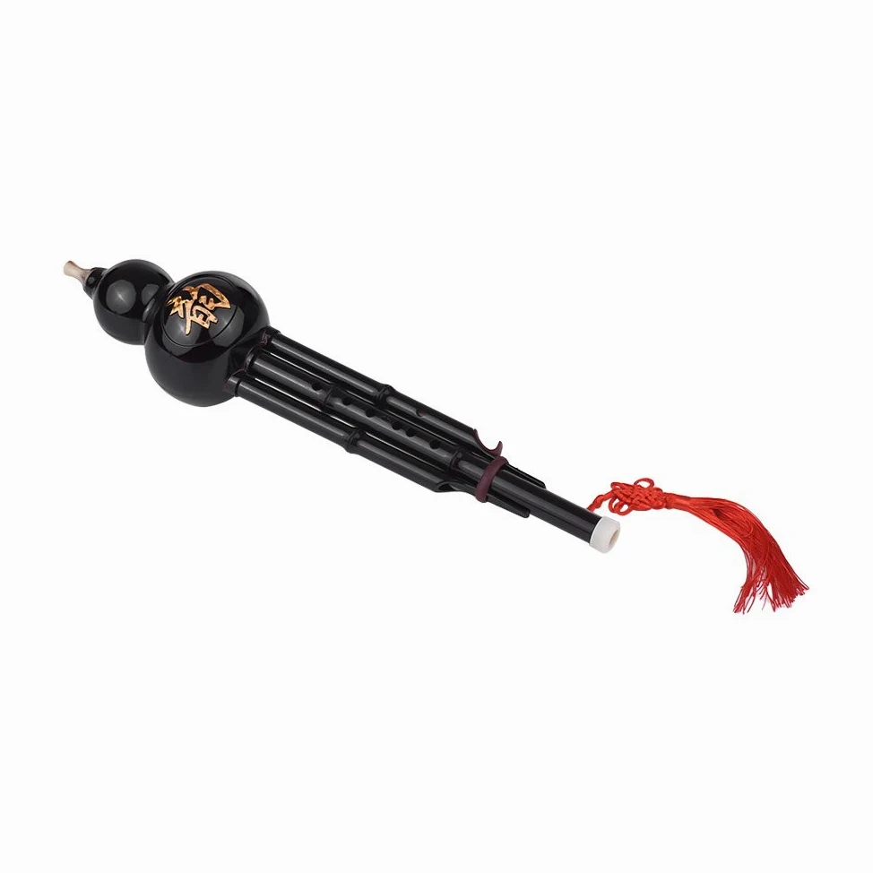 instrumento musical， Instrumento musical tradicional chino Flauta for principiantes con nudo Estuche y transporte for