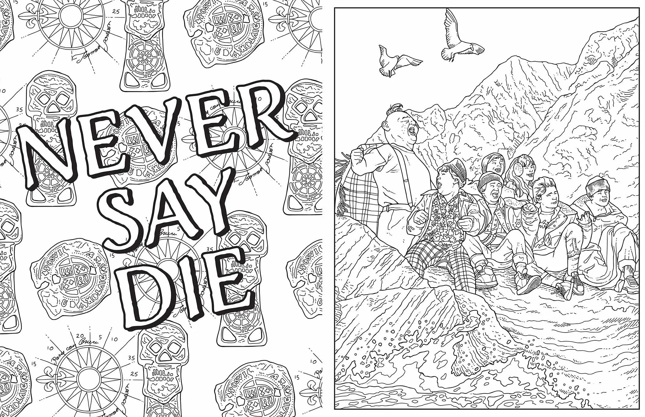 The Goonies: The Official Coloring Book