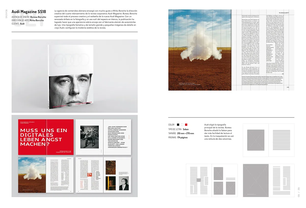 Nuevo diseño editorial. Libros, revistas, y otros formatos