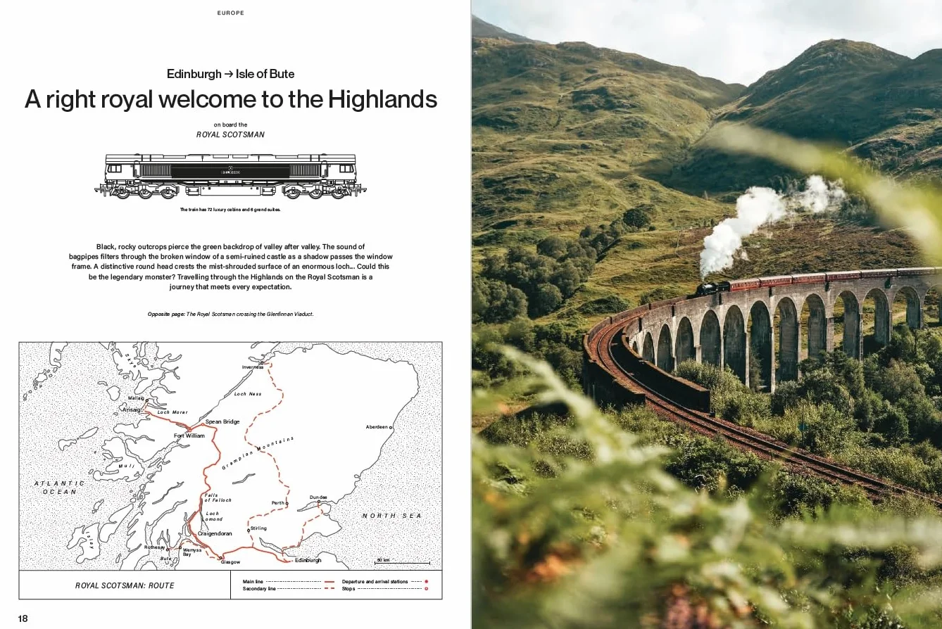 See the world by train: 80 unforgettable railway adventures across the globe