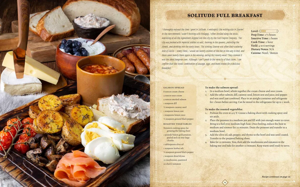 The Elder Scrolls: The Official Cookbook Vol. 2: Tastes and Tales from Tamriel