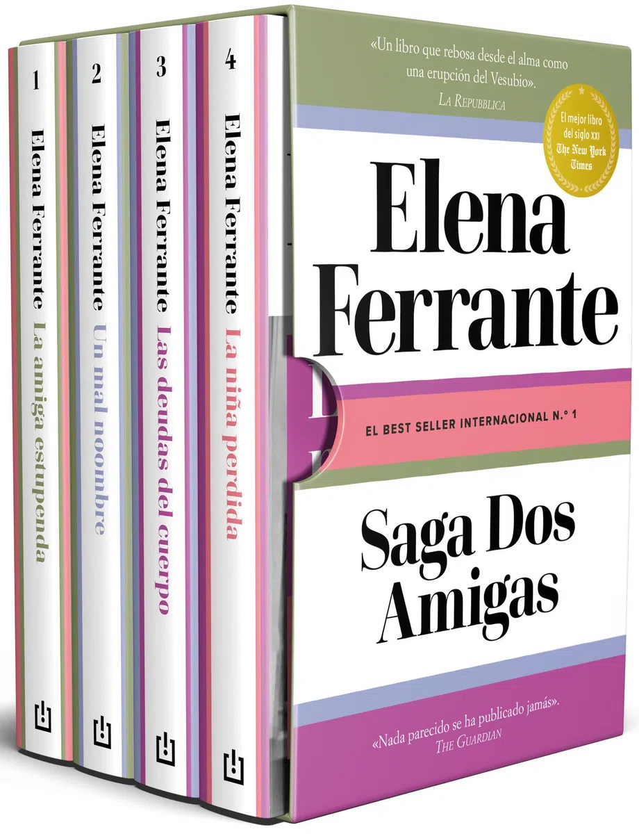Saga Dos amigas (La amiga estupenda | Un mal nombre | Las deudas del cuerpo | La niña perdida): 1-4 (Best Seller)
