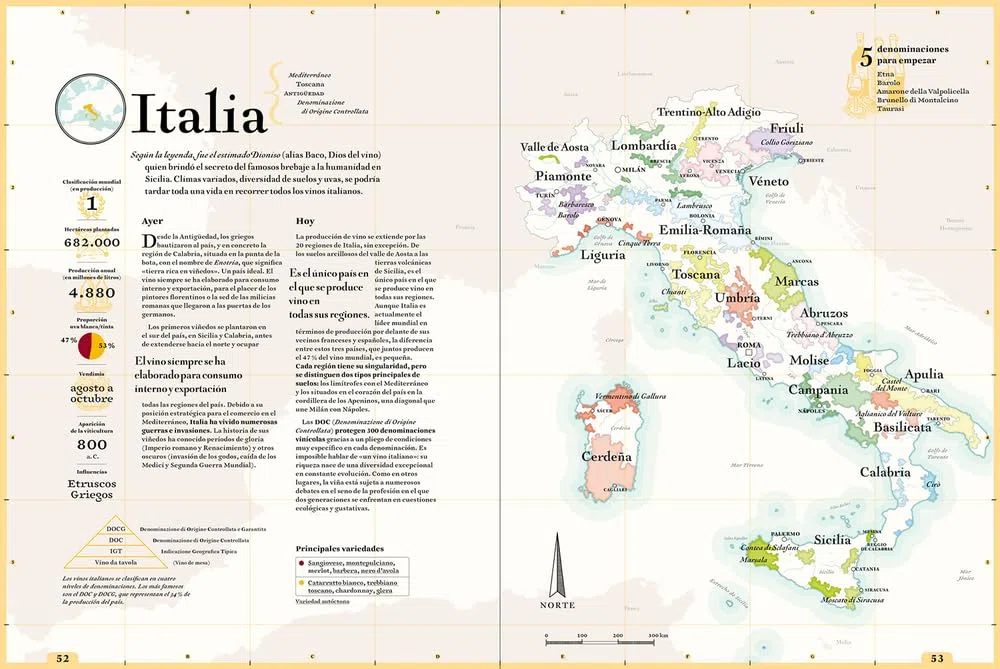 La carta de vinos, por favor. Nuevo atlas de las regiones vinícolas del mundo (BEBIDAS)