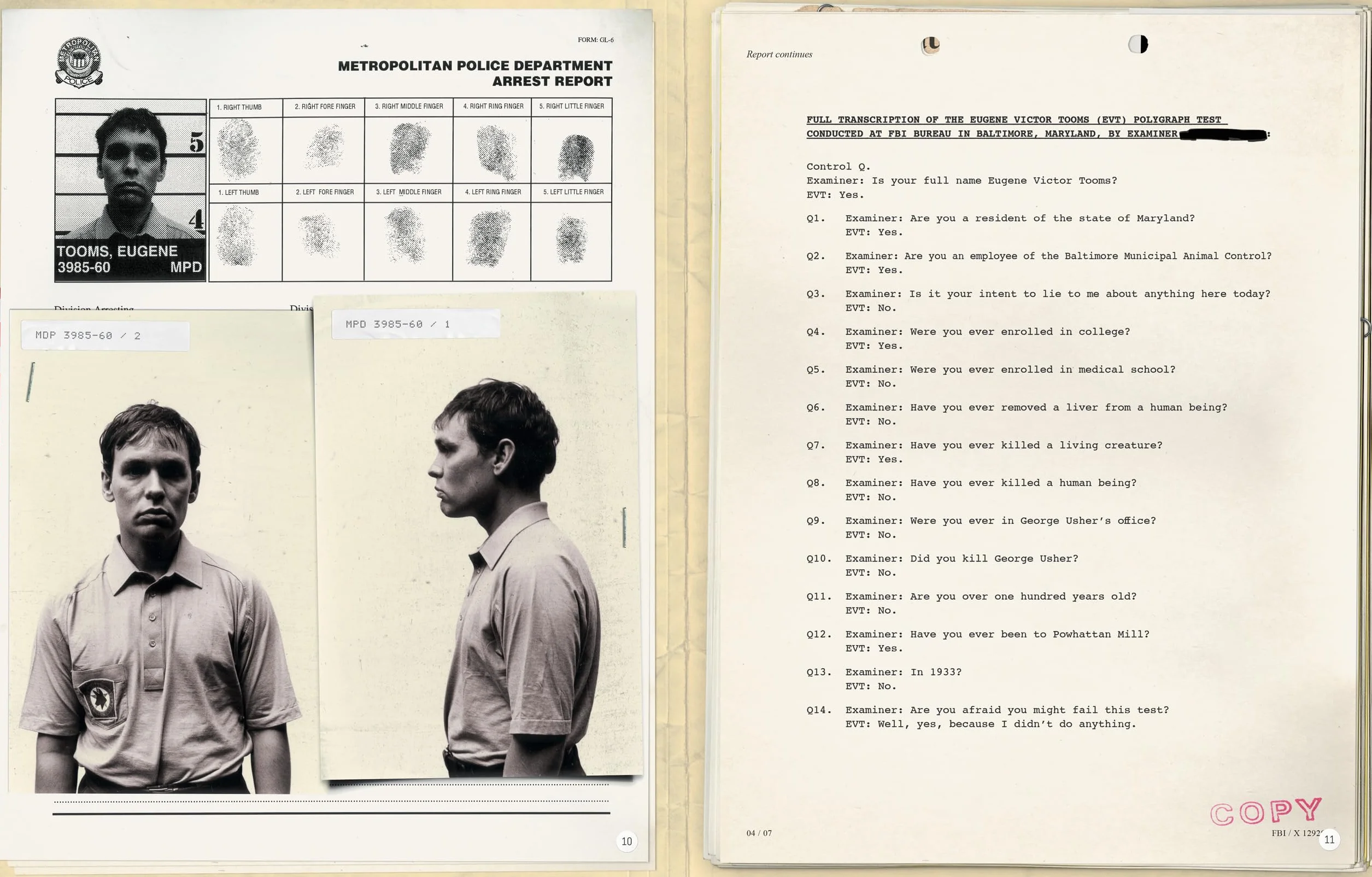 The X-files. The Official Archives. Cryptids Biol: Cryptids, Biological Anomalies, and Parapsychic Phenomena
