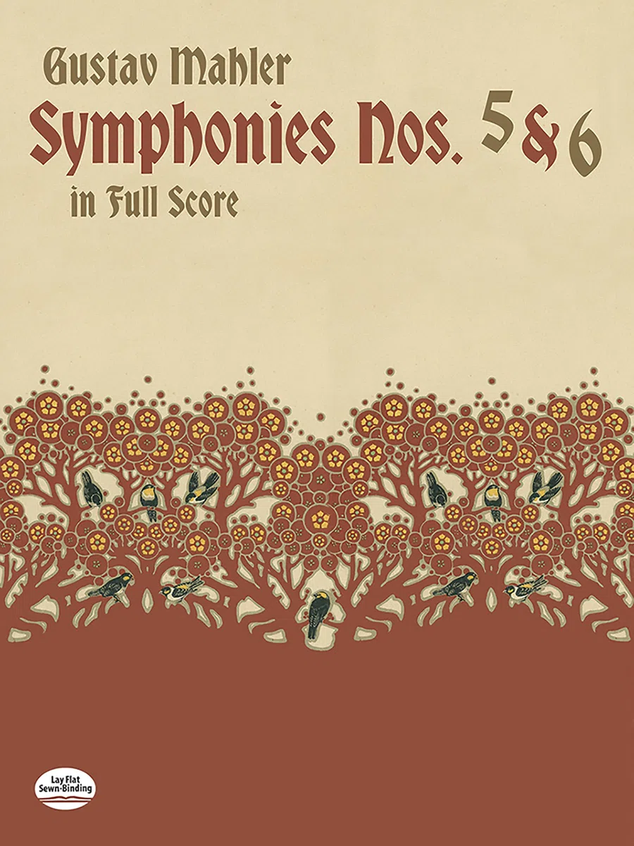 Gustav mahler: symphonies nos. 5 and 6 (full score) (Dover Orchestral Music Scores)