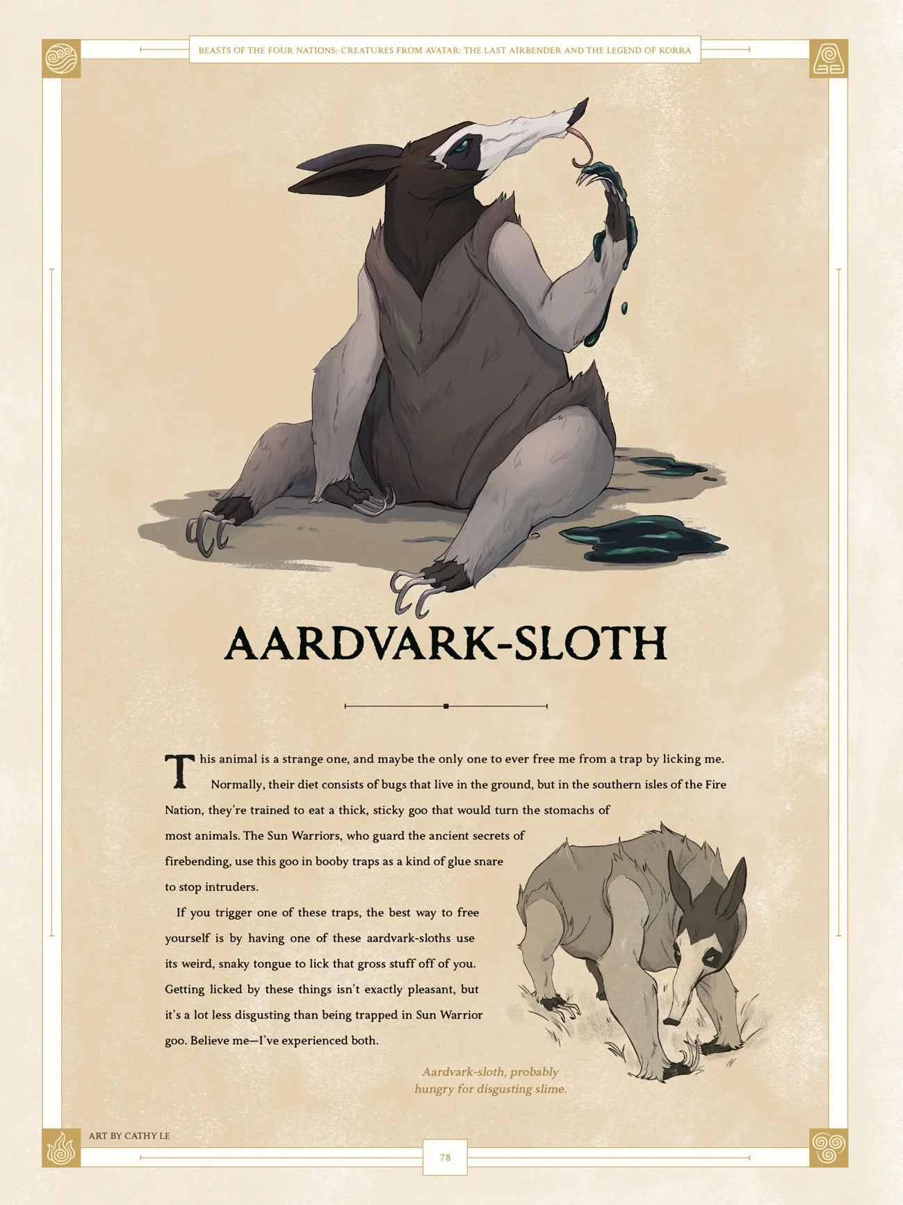 Beasts of the Four Nations: Creatures from Avatar: The Last Airbender and The Legend of Korra
