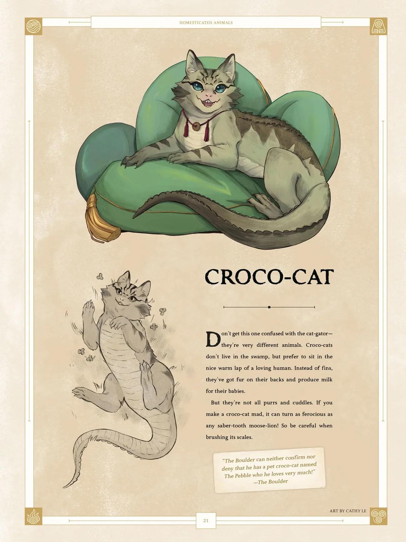 Beasts of the Four Nations: Creatures from Avatar: The Last Airbender and The Legend of Korra