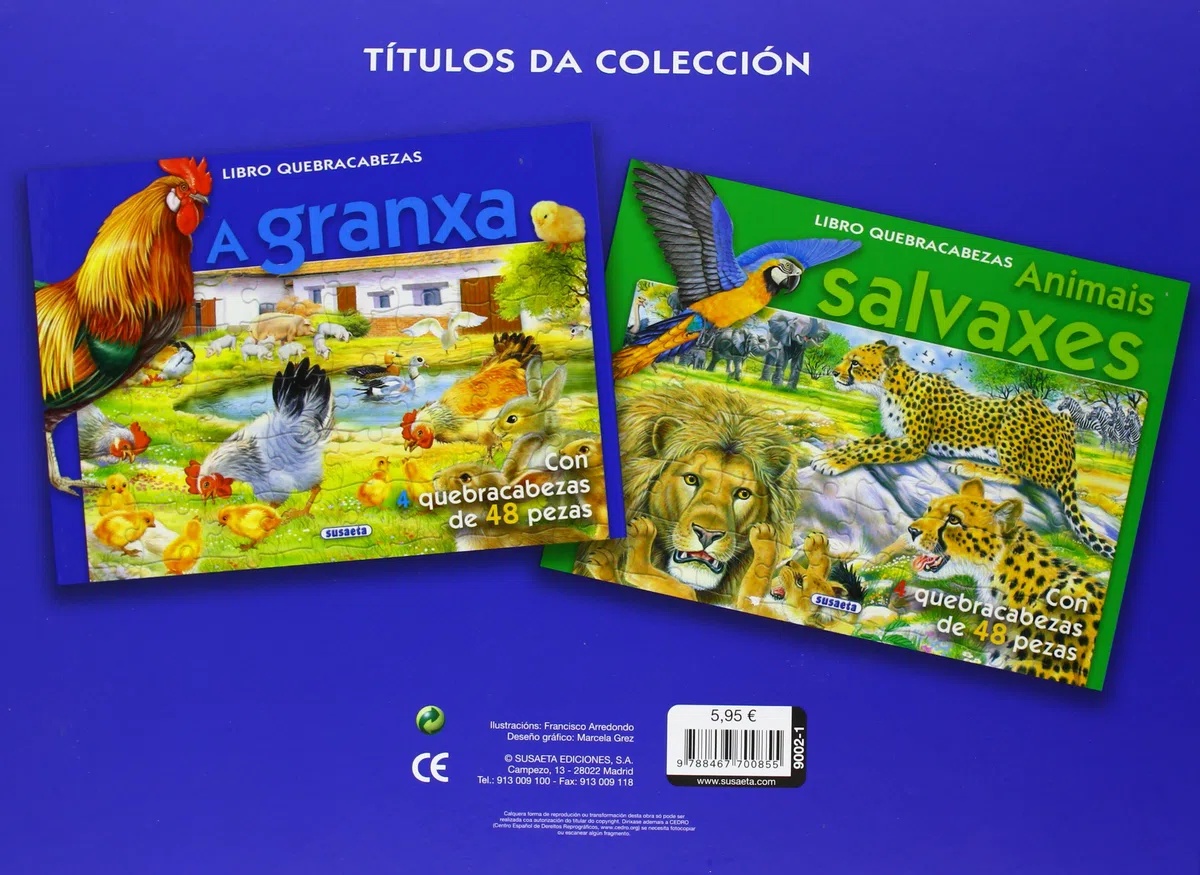 A Granxa (Libro Quebracabezas 48 Pezas)