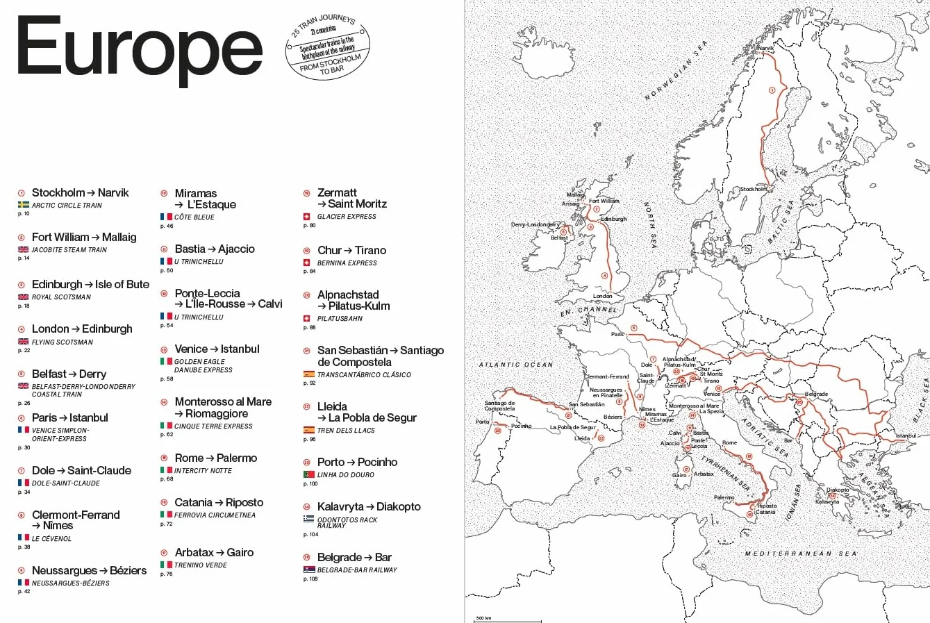 See the world by train: 80 unforgettable railway adventures across the globe