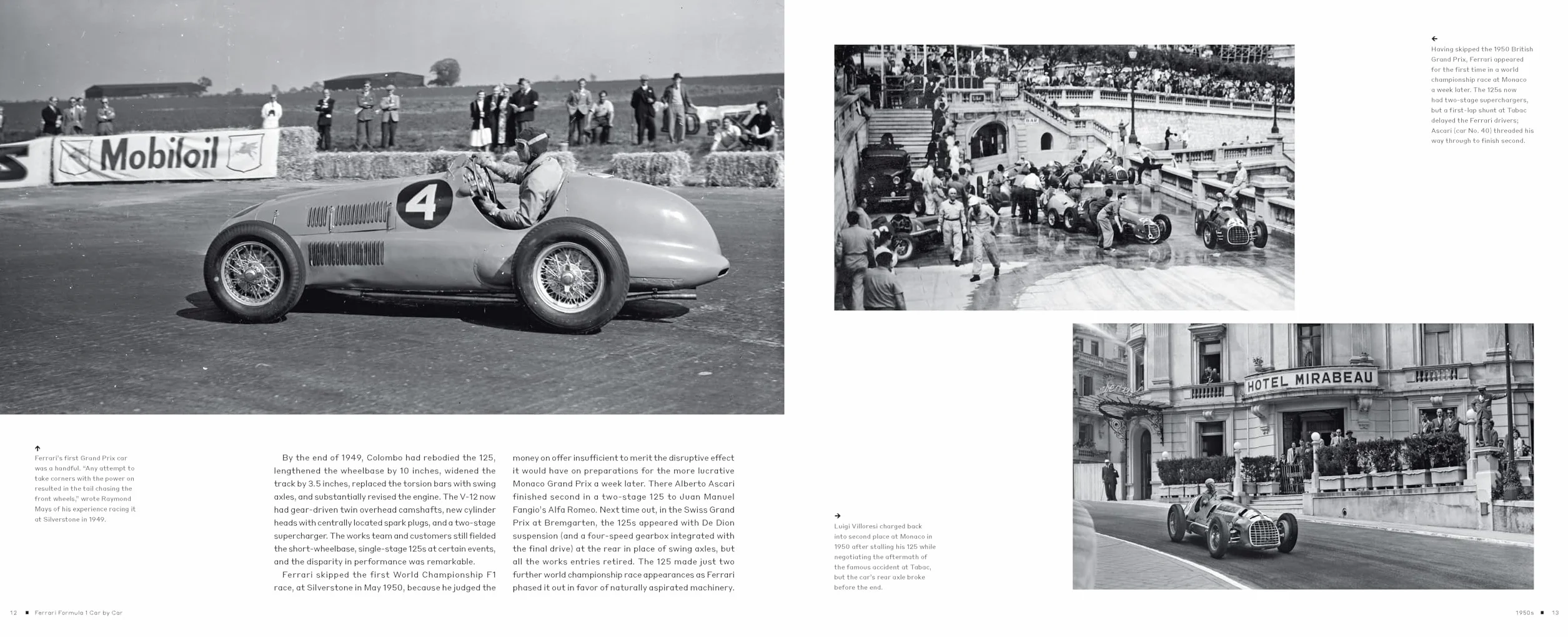Ferrari Formula 1 Car by Car: Every Race Car Since 1950